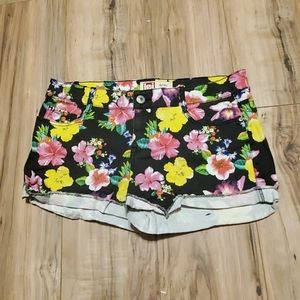 Lei ashley low rise floral / tropical size 15